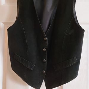 Vintage suede vest
